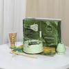 Juego de Té Matcha Estilo Ins Japonés Set de 7 Piezas con Batidor de Té Caja de Regalo de Cerámica Tazón de Matcha Transfronterizo con Pico