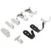 Mini gancho de acero inoxidable de carga sólida para baño, cocina, pared trasera de la puerta, gancho de metal perforado para ropa, gancho para objetos pequeños y bolsas