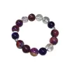Pulsera de Amatista Fantasma Morada