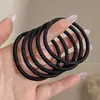 Elásticos de Cabelo em Caixa 2025 Novo Estilo Elásticos para Mulheres, Alta Elasticidade Cordas de Cabelo Duráveis, Acessórios de Cabelo para Rabo de Cavalo Alto, Faixas de Cabelo