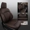 Cly es Adecuado para Funda de Asiento Especial para Coche Trumpchi Gs4, Funda de Cojín de Asiento, Cojín de Cuero Deportivo de Moda Personalizado para Cuatro Estaciones