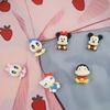 Venda quente Q versão pato novo animal resina patch caso do telefone brincos crianças acessórios para o cabelo DIY acessórios mouse cartoon