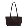 Bolsa Tejida de Gran Capacidad para Mujer 2025 Nuevo Retro Simple Bolso de Hombro/Axila Estilo Coreano Bolso Bandolera Bolso de Mano de Moda