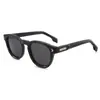 Gafas de Sol Redondas Gruesas de Acetato de Alta Gama Retro con Tachuelas Solares Polarizadas para Hombre y Mujer, Tendencia Transfronteriza Europea y Americana