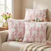 Funda de Almohada de Conejo Linda de Pascua Nueva del Fabricante, Almohada de Peluche Tridimensional, Cojín Decorativo Festivo para Sofá