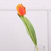 Hand-feel hidratante tulipa simulação interior buquê decoração atacado ornamentos de flores artificiais de borracha macia tulipa flor artificial