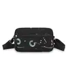 Nueva Bolsa Cuadrada Pequeña Portátil para Teléfono Móvil, Letras de Moda, Bolso Cruzado Simple para Mujer, Bolso de Hombro Versátil Casual de Tela Oxford