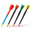 Dardo de Treinamento de Plástico 250g Dardo de Treino de Atletismo para Iniciantes Competição Escolar Equipamento para Prática de Arremesso Interno e Externo