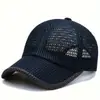 Sombreros de Malla Transpirable para Verano, Gorras de Béisbol Populares y Versátiles, Sombreros para Proteger del Sol en Exteriores para Pesca, Sombreros Clásicos de Malla para Ventas Transfronterizas