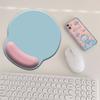 Tapete de Pulso Mouse Pad Combinando Cores Menina Apoio de Pulso Mouse Pad Silicone Espessado Antiderrapante Escritório Computador Homem