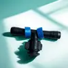 Acessórios para Irrigação por Gotejamento Conector T de 16 Anéis Conector de Mangueira Macia TPE PE Injetado Conector para Injeção em Irrigação Agrícola