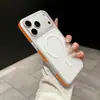 Adequado para iPhone 18 Promax Capa Magnética Ondulada para Celular Névoa de Gelo PC Fosco Borda Antiderrapante Capa Protetora para Apple 17
