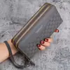 Bolsa de monedas con doble cremallera al por mayor de fábrica billetera larga para mujer gran capacidad bolsa multifunción para teléfono móvil bolsa pequeña para llaves