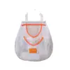 Bolsa colgante para almacenamiento de dormitorio, bolsa de malla para ropa interior de armario de estudiante, bolsa organizadora impermeable para artículos varios montada en la pared del hogar