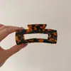 Presilha de cabelo grande de acetato para coque feminino, presilha de temperamento para a parte de trás da cabeça, adorno de cabeça, grampo de cabelo, novo clip de tubarão de alta qualidade 2023
