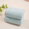 Toalla de Terciopelo Coral Rayada Absorbente Suave Engrosada Juego de Toallas Toalla Facial para Pareja Toalla de Baño de Uso Diario para Adultos