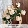 Nueva flor artificial de champán para el hogar, sala de estar, mesa de centro, exhibición de flores, boda, fondo de boda, decoración de pared, flor falsa