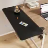 Placa de extensión de escritorio, uso en oficina, no requiere taladro, panel de mesa extensible, soporte de brazo plegable, bandeja para teclado