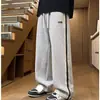 Pantalones Casuales Hombre Otoño Sueltos Rectos Pierna Ancha Largos 2026 Nuevo Talla Grande Versátiles Deportivos Largos Ropa de Hombre