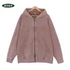 Nuevo sudadera con capucha para hombre estilo vintage de otoño, 60% algodón, felpa lavada, sudadera con capucha y cremallera, en stock, disponible para imprimir