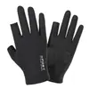 Guantes de Ciclismo Antideslizantes con Protección Solar para Hombres y Mujeres, Guantes de Conducir de Spandex Delgados Sin Dedos de Verano, Guantes de Pesca con Dos Dedos Expuestos, Guantes Elásticos de Medio Dedo para Recoger Té