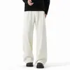 Pantalones Casuales Personalizados/Fluídos Estilo Old Money para Hombres y Mujeres Otoño Sueltos Estilo Commuter Pierna Recta Adelgazantes Pantalones Casuales Tarjeta