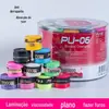 Filme perfurado, adesivo, cola de mão, raquete de badminton, raquete de tênis, cinto absorvente de suor, cinto antitranspirante, vara de pesca, corda, pular, alça antiderrapante com cola