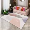 Alfombra Nueva para Sala de Estar y Dormitorio, Lujo Ligero, Gama Alta, Sencilla, Cubre Sofá Completo, Alfombrilla Grande de Piso, Mesa de Café, Manta Limpiable para Habitación, Mesita de Noche