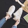 Sapatos de papai para mulheres 2022 outono e inverno Novo tênis estilo coreano versátil internet celebridade estudante leve branco sapatos casuais moda