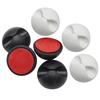 Fixador de cabos de silicone para desktop enrolador de fios furo simples furo duplo três furos fivela dispositivo de armazenamento e organização de cabos acabamento