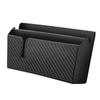Almacenamiento de doble capa de gran capacidad para coche Bolsa de almacenamiento negra para teléfono móvil Regalos publicitarios se puede pegar y reutilizar en cualquier lugar del coche