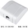 Caja universal tipo 86 impermeable Blanco Transparente con resorte baño inodoro interruptor enchufe caja a prueba de salpicaduras cubierta impermeable
