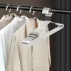 Perchas de acero inoxidable 304 para el hogar, tendederos gruesos para adultos para balcones, perchas antideslizantes, perchas que no dejan marca