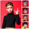 Diadema Hip-Hop para Niños, Diadema Deportiva de Moda para Niñas, Ropa Hip-Hop para Niños Super Cool, Accesorios de Baloncesto