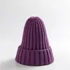 Chapéu de tricô infantil europeu e americano outono e inverno chapéu de lã infantil curling inverno quente chapéu pontudo cônico à prova de vento