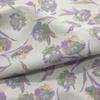 Tecido jacquard espesso de jacinto roxo primavera, outono e inverno vestido fresco tecido para bagagem feito à mão