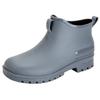 Botas de chuva novas transfronteiriças botas de chuva curtas antiderrapantes masculinas sapatos de água ao ar livre estilo coreano moda low-top sapatos impermeáveis comércio exterior