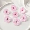 Flores Simuladas Flores da Sorte Flor de Ameixa em Camadas Flores de Seda Material para DIY Estilo Antigo Decoração de Casamento Dinastia Han