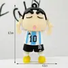 Chaveiro Grande Anime Crayon Shin-Chan Boneca de Plástico Macio Pingente de Bolsa Carro Pequeno Presente para Casal Venda Direta Atacado