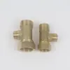 Dispositivo de Três Vias com Retorno Automático de Água Modificado para Pulverizador para Aprimorar a Bomba de Pistão de Três Cilindros Booster Acessórios Universais de Cobre Puro de Três Vias