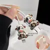 Funda Protectora Antiroturas para Cable de Datos con Diseño de Vaca de Bebida de Té con Leche, Antidaños, Tipo-C // Compatible con iP