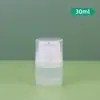 30/50/100ml Frasco a Vácuo Fosco de PP com Tampa de Pressão Frasco para Loção Frasco para Essência Frasco Dosador para Cosméticos Frasco para Gel