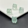 Cuentas de Cristal Retro de Moda Zorro de Nueve Colas Pequeño Zorro Perforado Colgante Material Antiguo Accesorios de Joyería de Shan