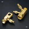 Máquina de solda a arco de argônio tocha de solda resfriada a ar para resfriada a água acessórios Kenbi conector de gás para água cabeça de conversão de porca WP18 para conexão rápida