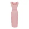 26 Verão Novo Sexy Hot Girl Manga Larga Decote V Plissado Bodycon Vestido Longo com Cintura Plissada e Fenda nas Costas