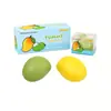 Bloques de Construcción Mango Exprimidor Fruta de Simulación Cambio de Color por Temperatura Diferencia Artefacto para Ventilar la Oficina Juguete de Descompresión