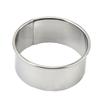 Anillo para Mousse de Acero Inoxidable 304 en Stock Molde Redondo para Pastel Cortador de Masa para Empanadillas Molde para Hornear Donas Molde para Galletas