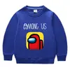 Entre nosotros primavera y otoño comercio exterior transfronterizo nuevo ropa para niños pequeños y medianos suéter de cuello redondo manga larga para niños y niñas top para bebé
