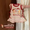 Vestido Casual de Jardín de Infancia para Niñas 2026 Nuevo Verano Niña Pequeña Bebé Vestido Chaleco Elegante Lindo Moderno
