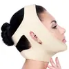 Correa de compresión para cuello y barbilla máscara facial venda para papada correa para lifting facial forma V máscara lifting